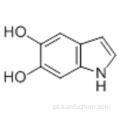 5,6-DIHIDROXYINDOLE CAS 3131-52-0